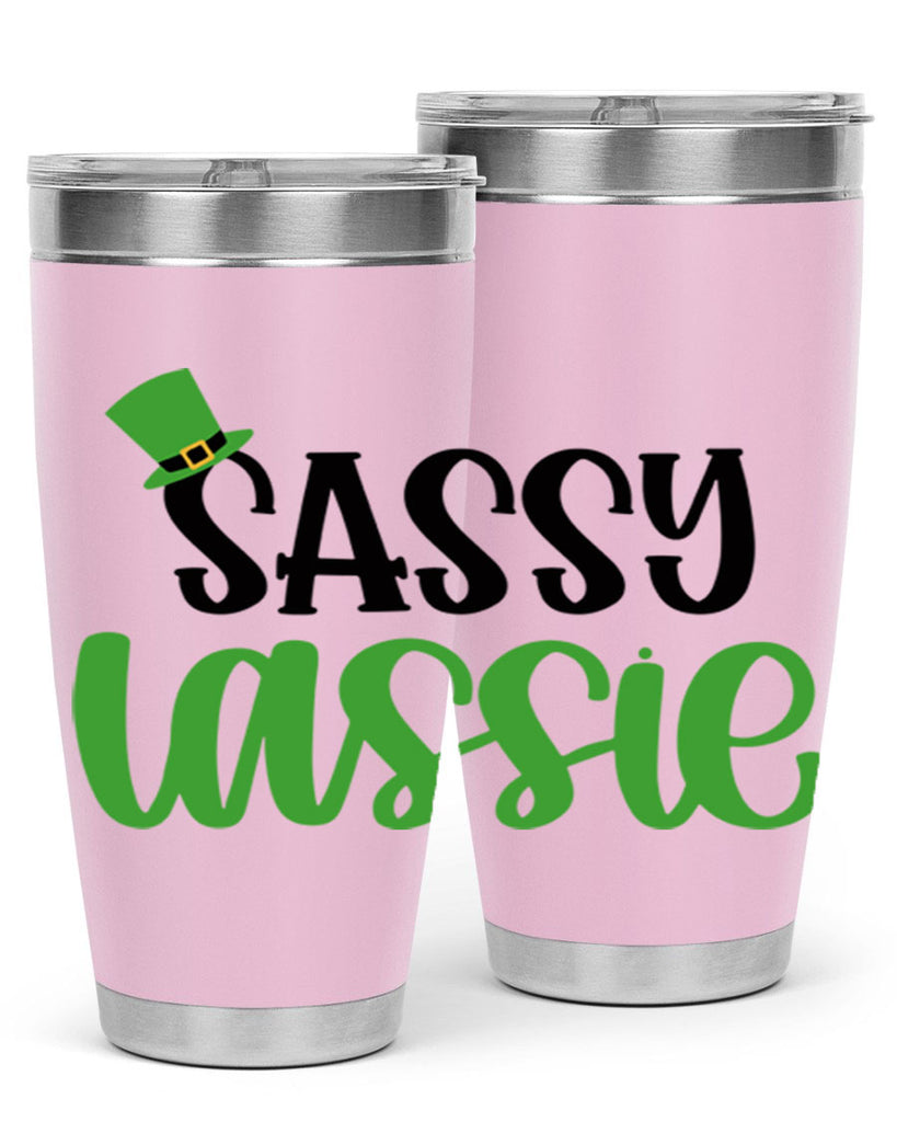 Sassy Iassie Style 34#- St Patricks Day- Tumbler