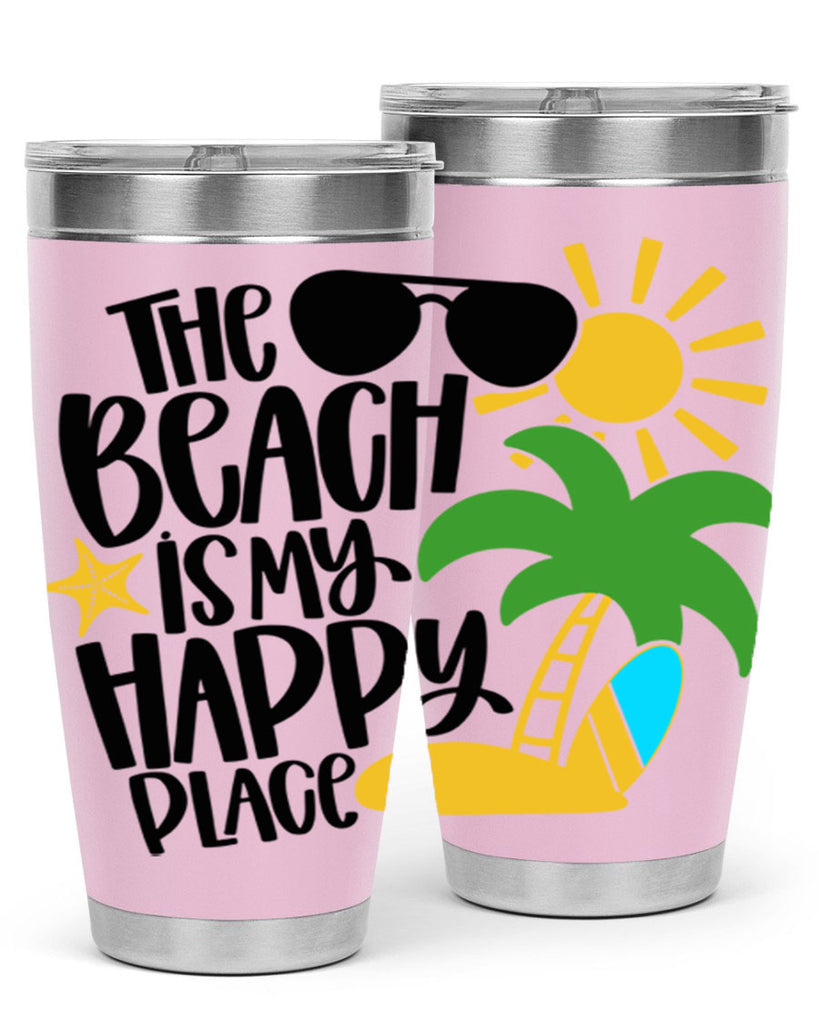 The Beach Is My Happy Place Style 12#- summer- Tumbler