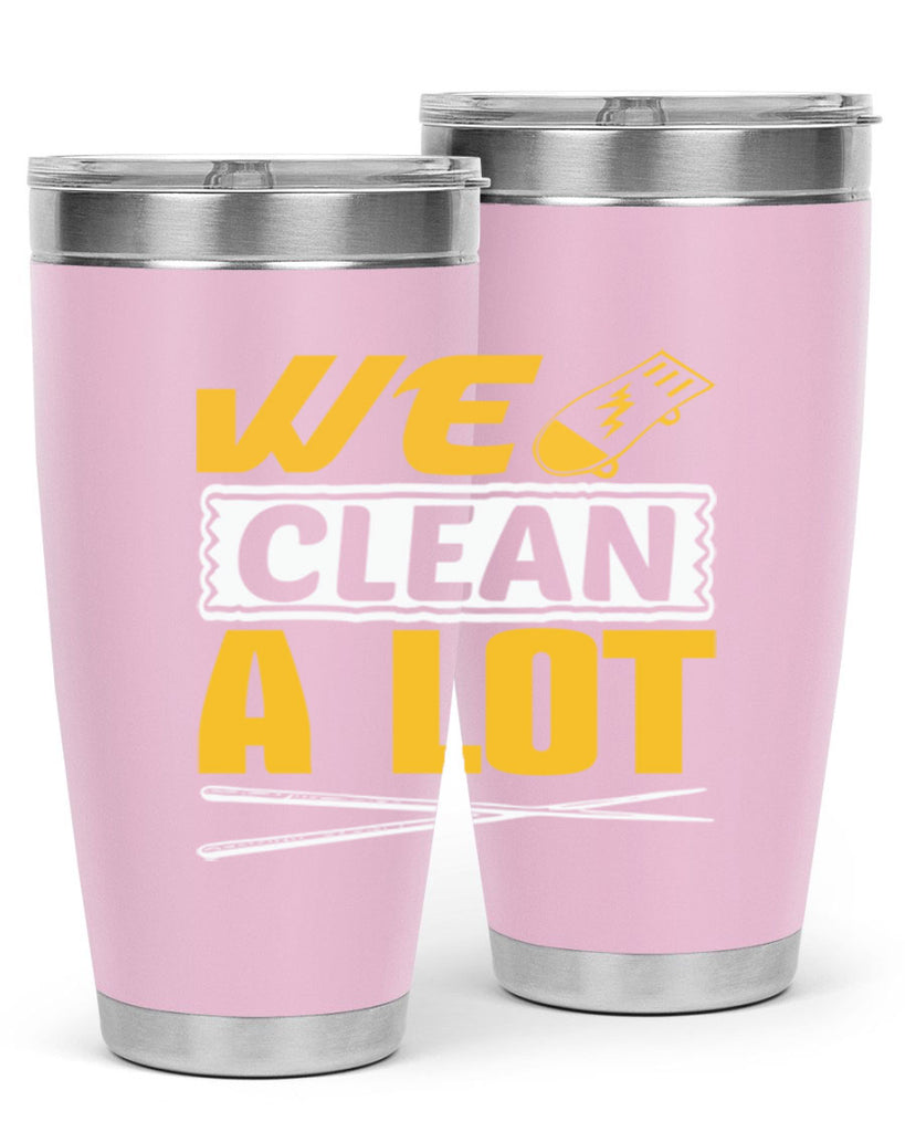 We clean a lot Style 10#- cleaner- tumbler