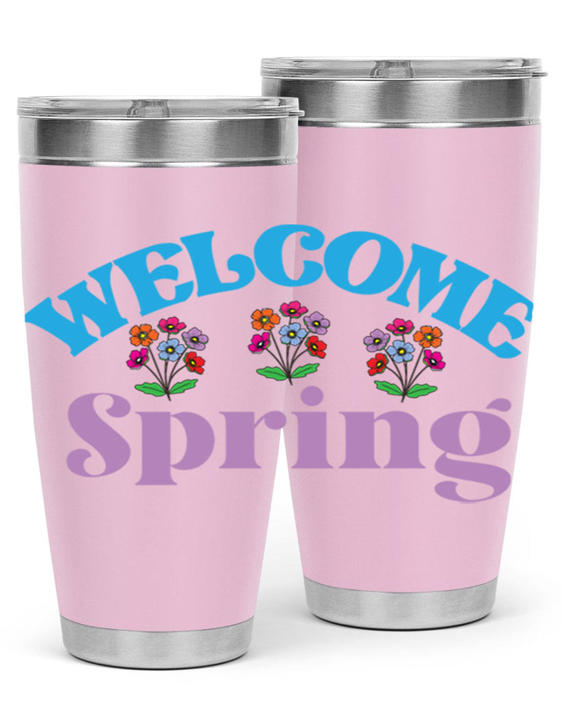 Welcome Spring  600#- spring- Tumbler