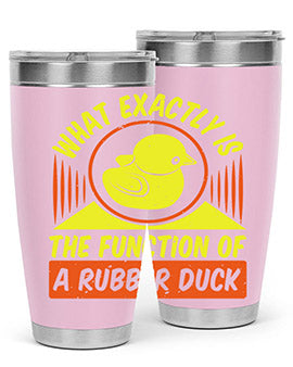 What exactly is the function of a rubber duck Style 10#- duck- Tumbler