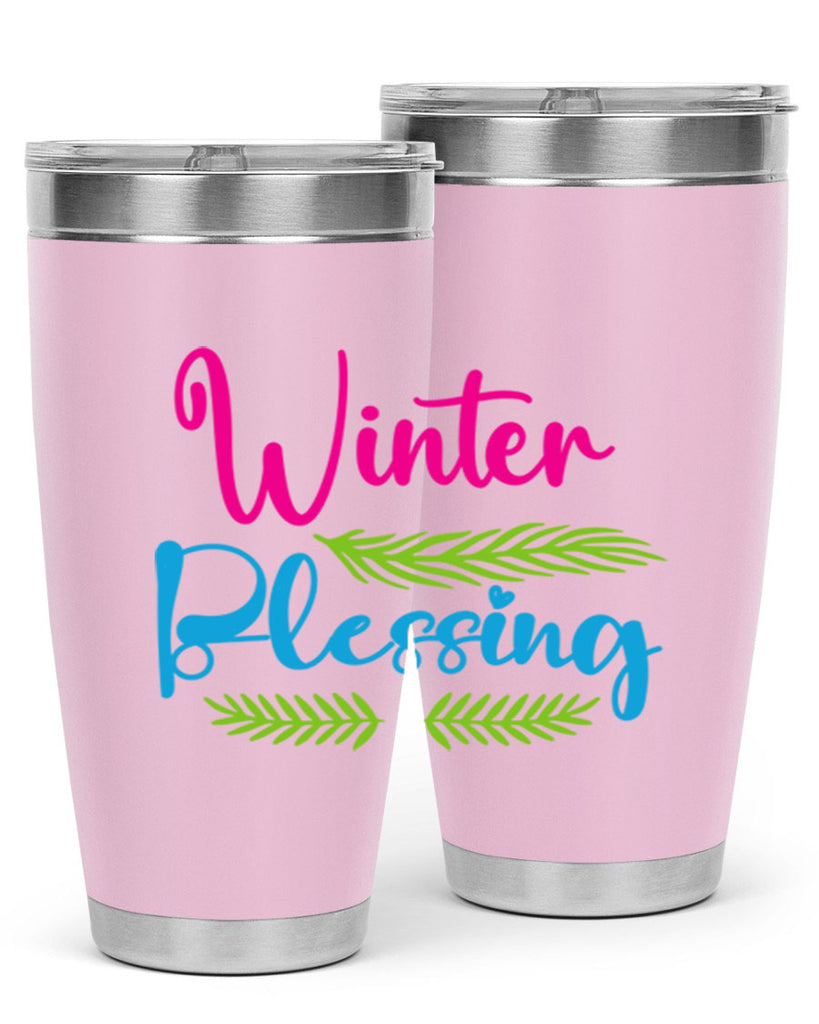 Winter Blessing 486#- winter- Tumbler