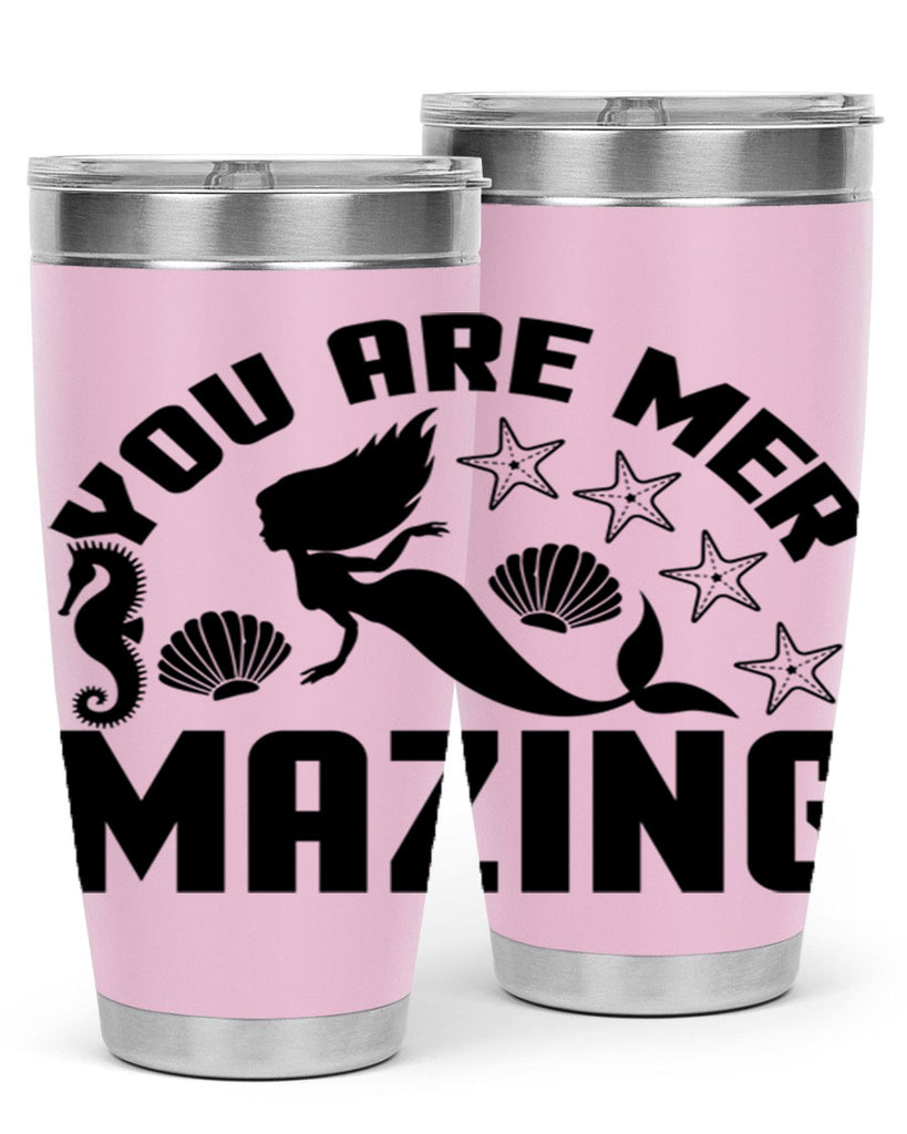 You are mer mazing 685#- mermaid- Tumbler