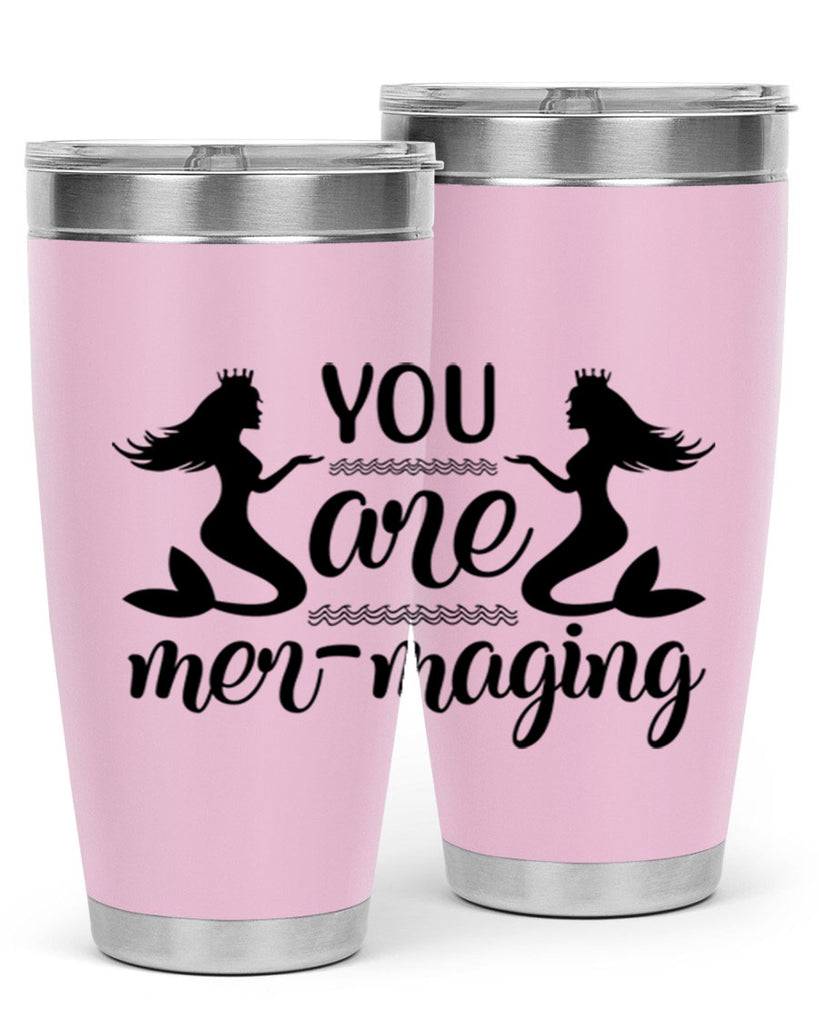 You are mermaging design 686#- mermaid- Tumbler