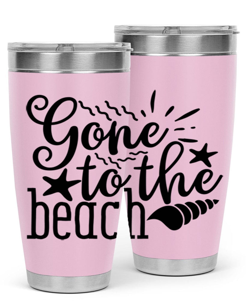 gone to the beach Style 100#- summer- Tumbler