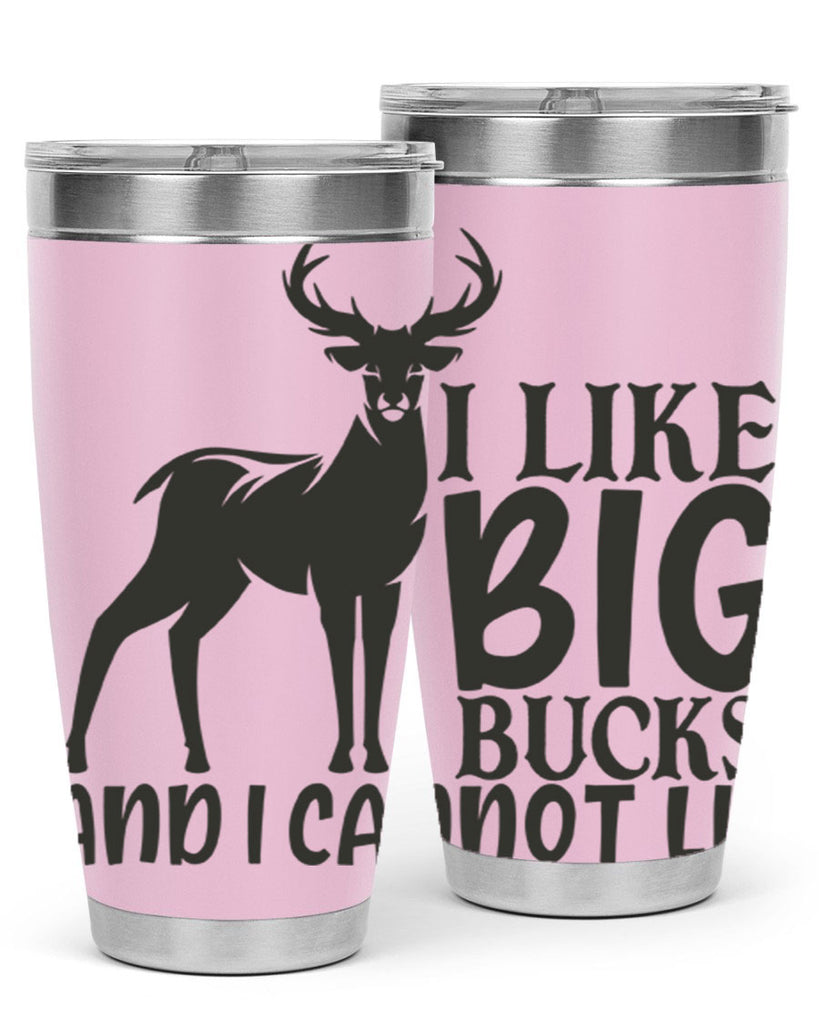 i like big bucks and i cannot lie 8#- hunting- Tumbler