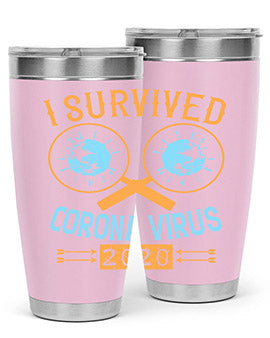 i survived corona virus Style 34#- corona virus- Tumbler
