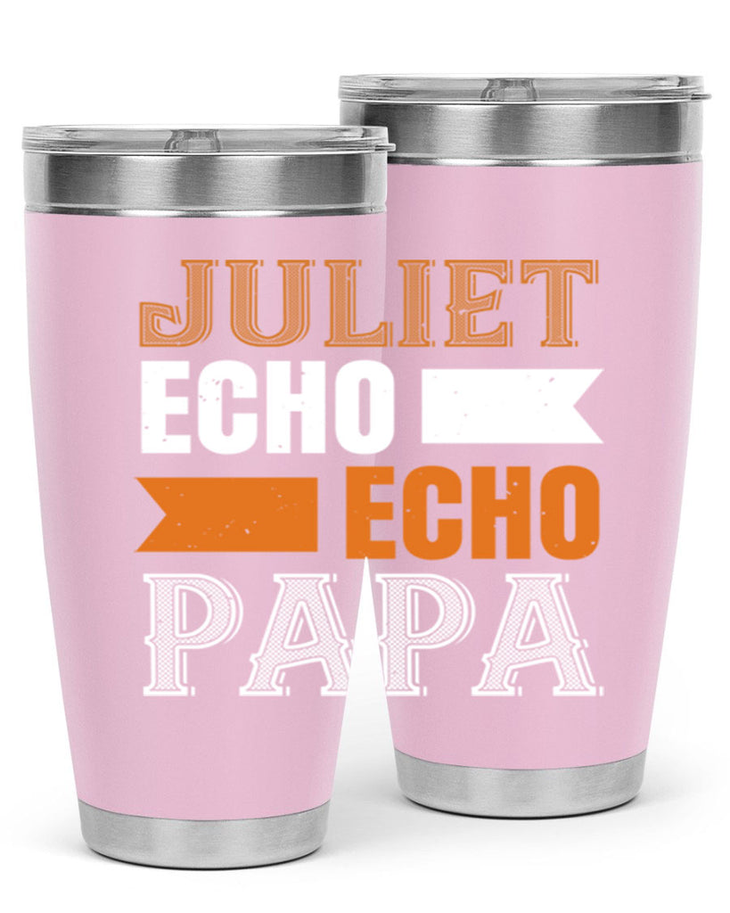 juliet echo echo papa 30#- grandpa - papa- Tumbler