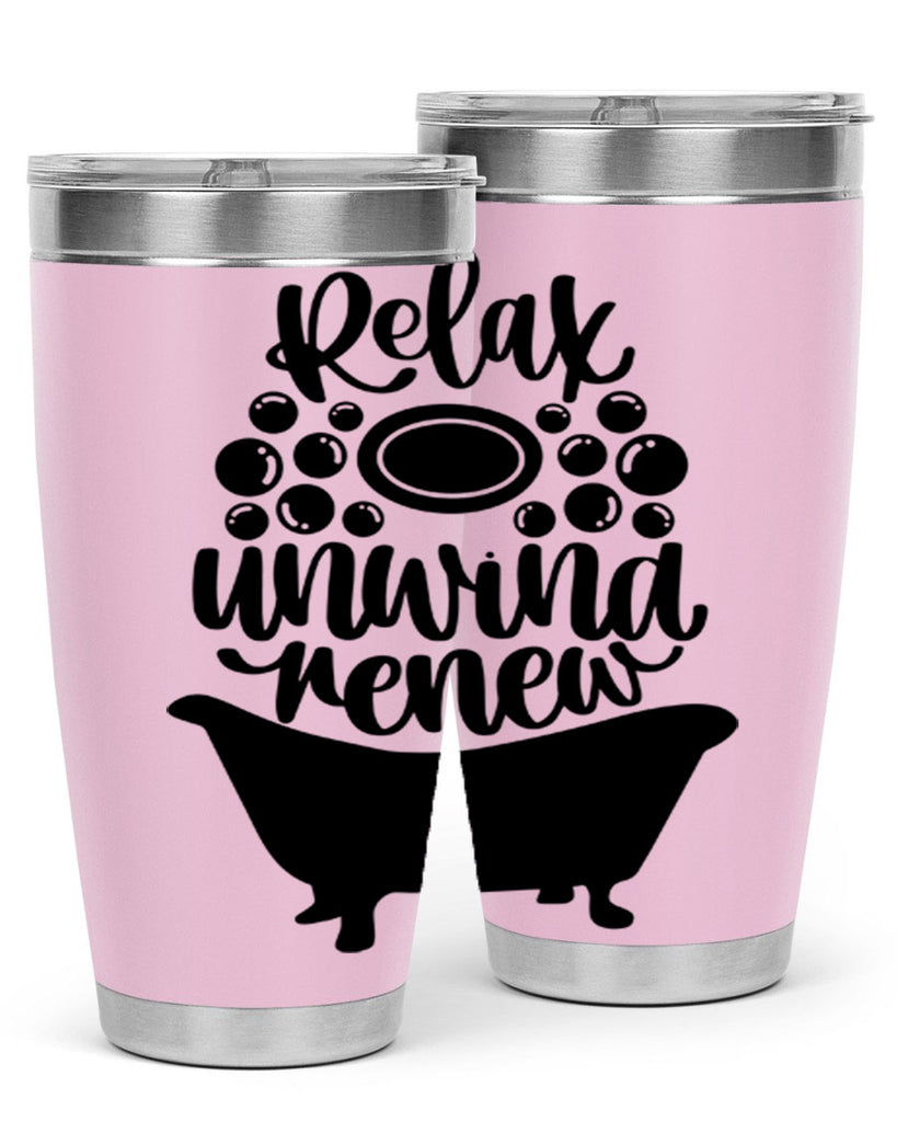 relax unwind renew 19#- bathroom- Tumbler