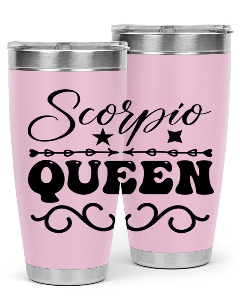 scorpio queen 447#- zodiac- Tumbler