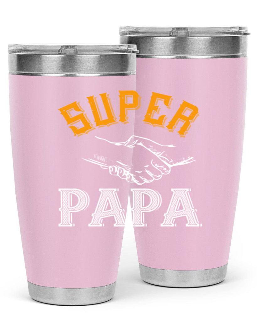 super papa 8#- grandpa - papa- Tumbler
