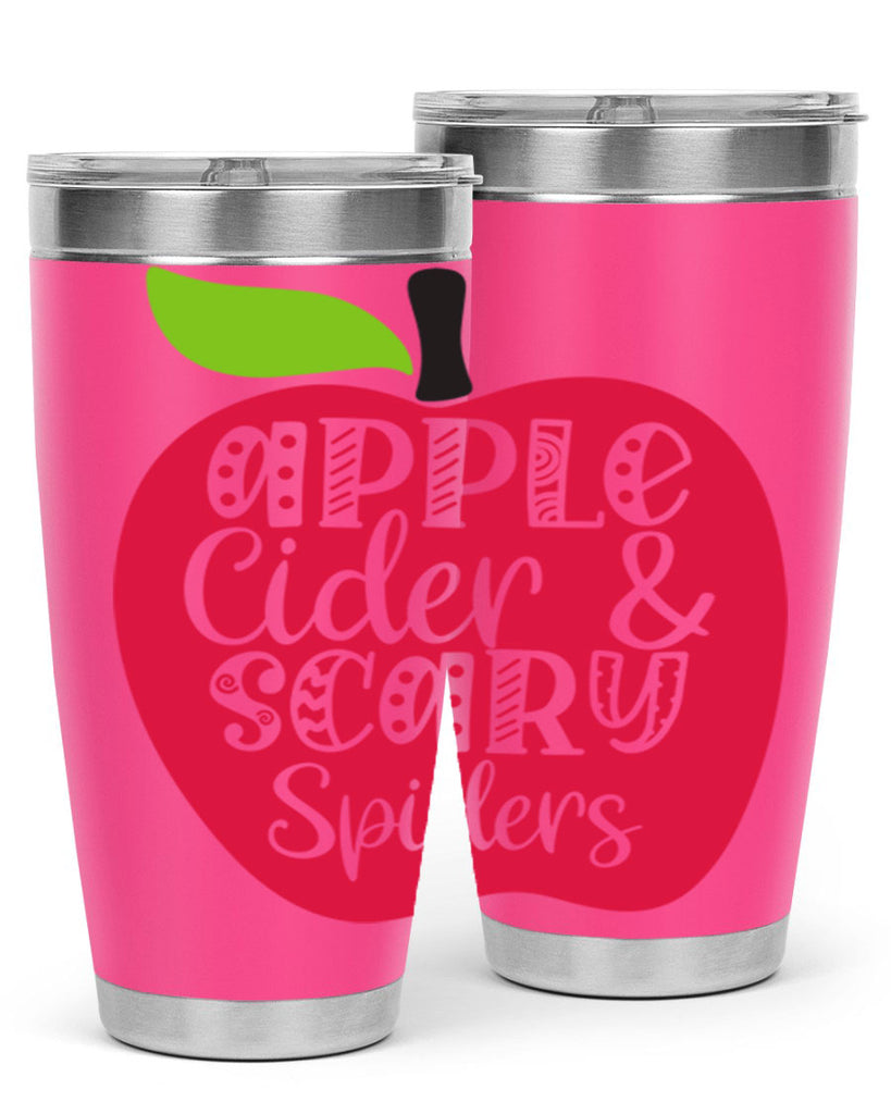 Apple Cider Scary Spiders 10#- fall- Tumbler