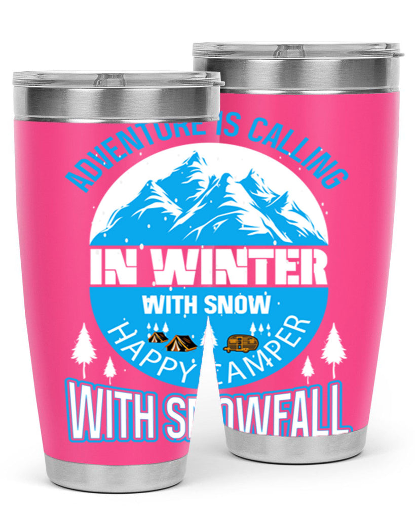 Camping Winter 39#- winter- Tumbler