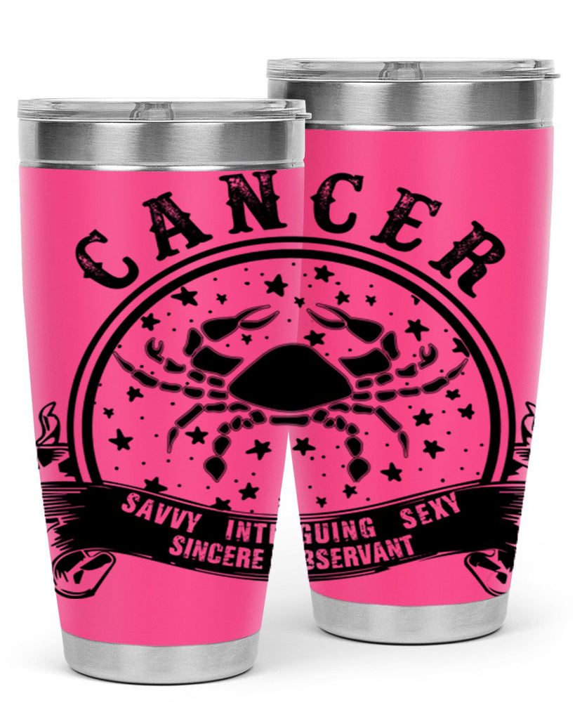 Cancer 13#- zodiac- Tumbler