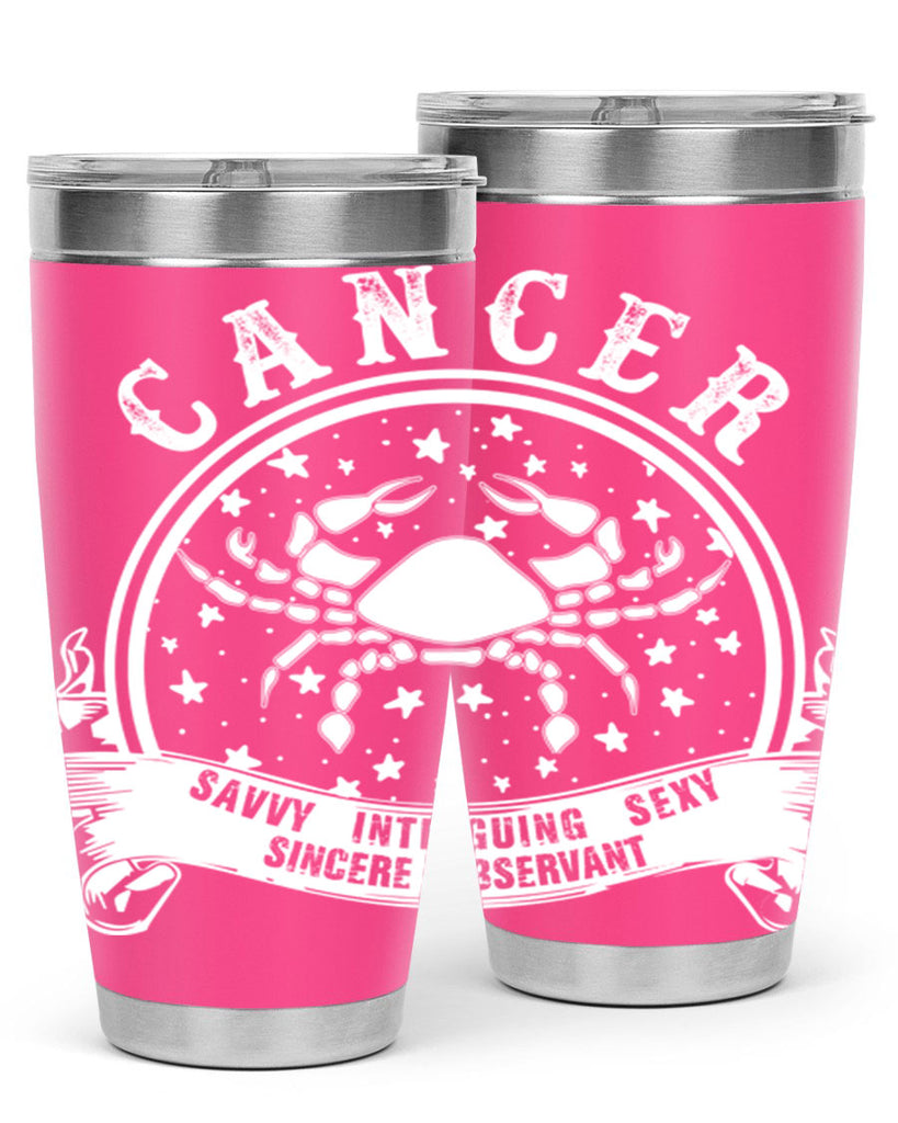 Cancer 14#- zodiac- Tumbler