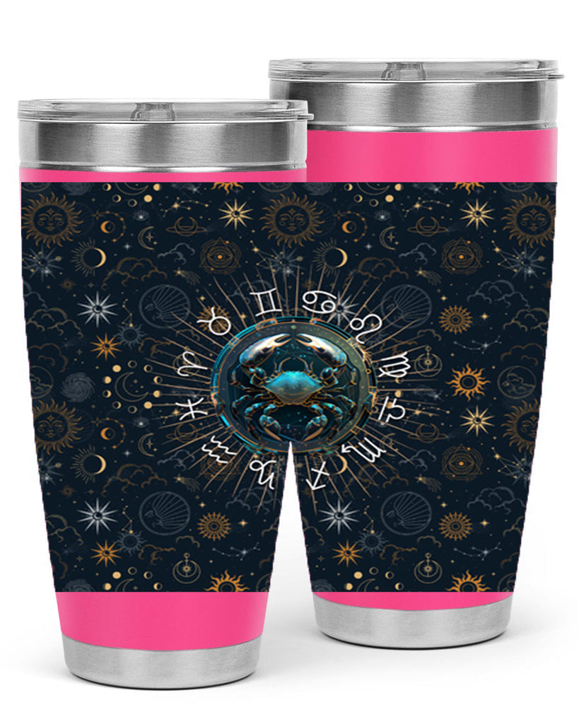 Cancer Straight 146#- zodiac- Tumbler