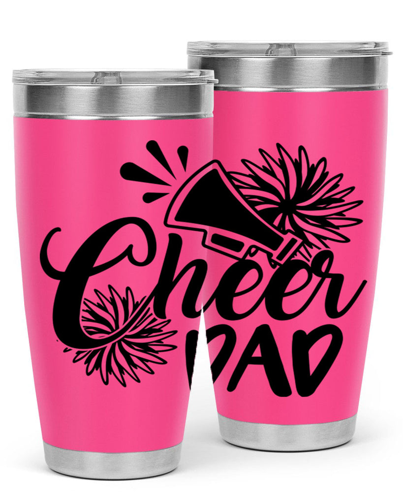 Cheer dad 1391#- cheer- Tumbler