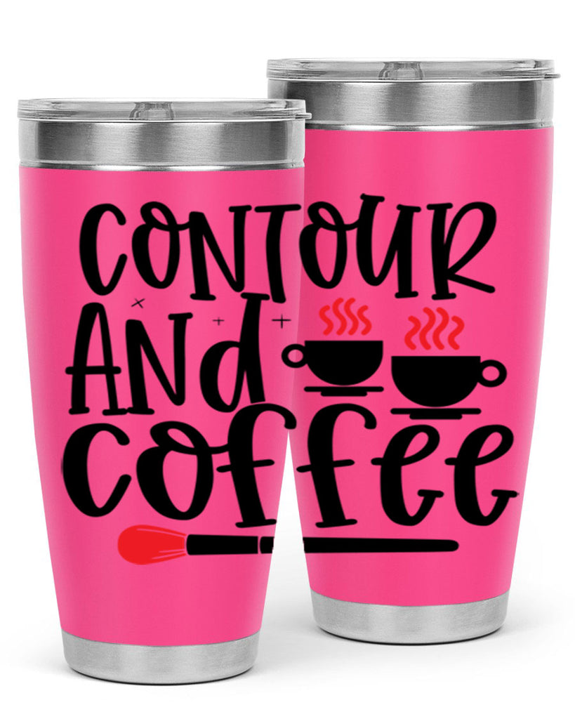 Contour And Coffee Style 242#- make up- Tumbler
