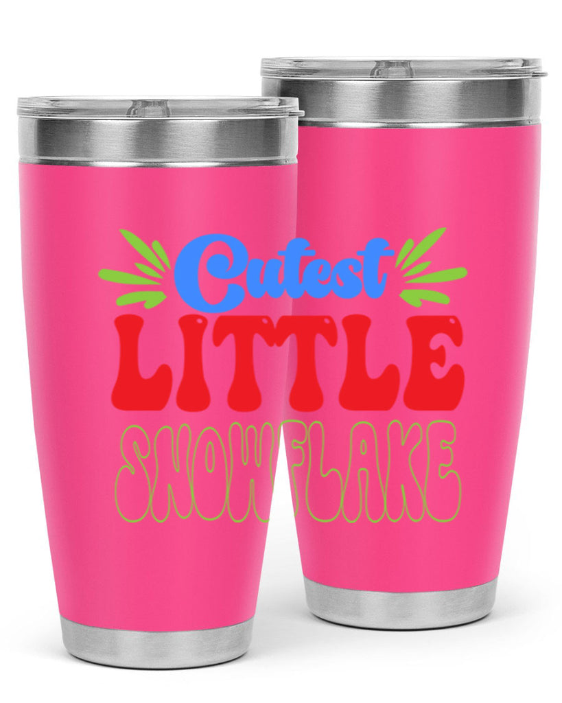 Cutest little snowflake 89#- winter- Tumbler