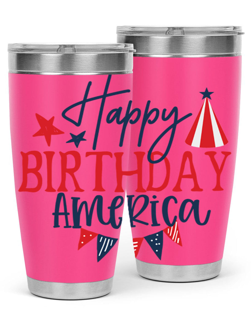 Happy Birthday america Style 30#- Fourt Of July- Tumbler