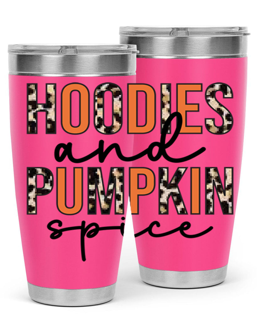 Hoodies and pumpkin spice 317#- fall- Tumbler