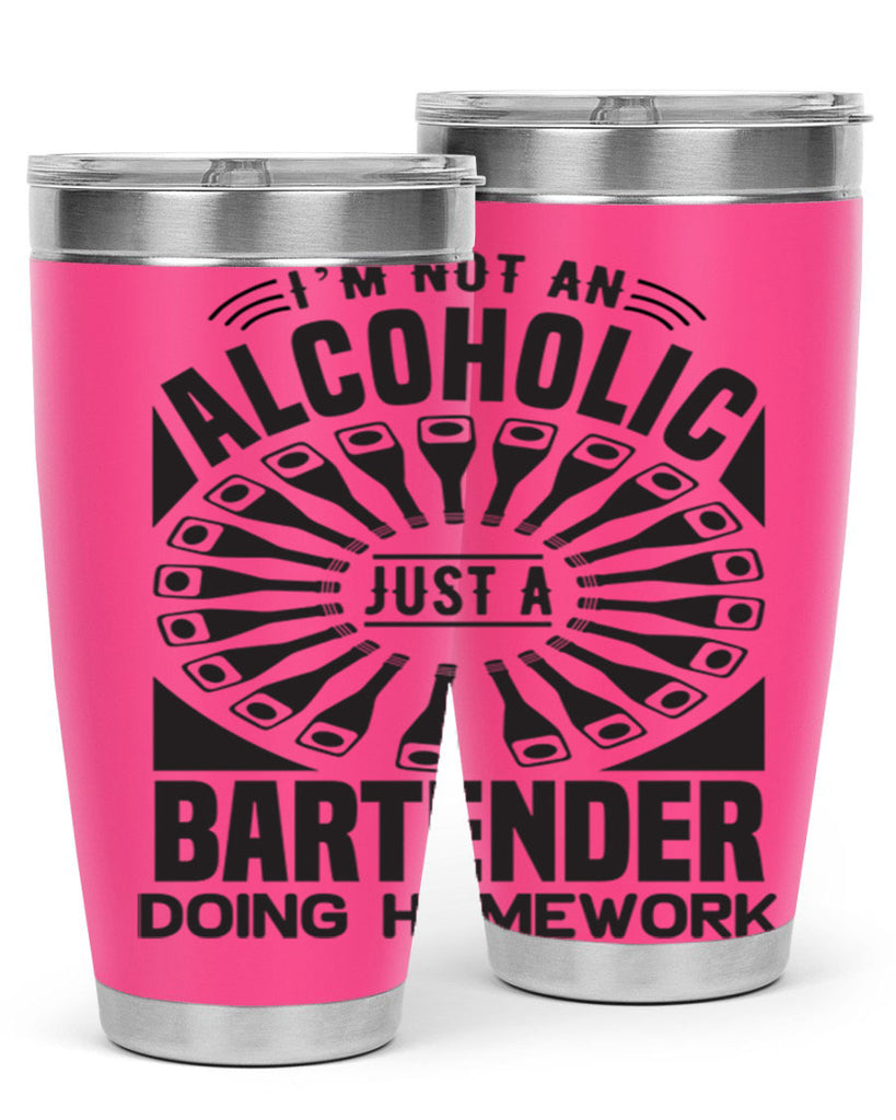 Im not an Style 18#- bartender- tumbler