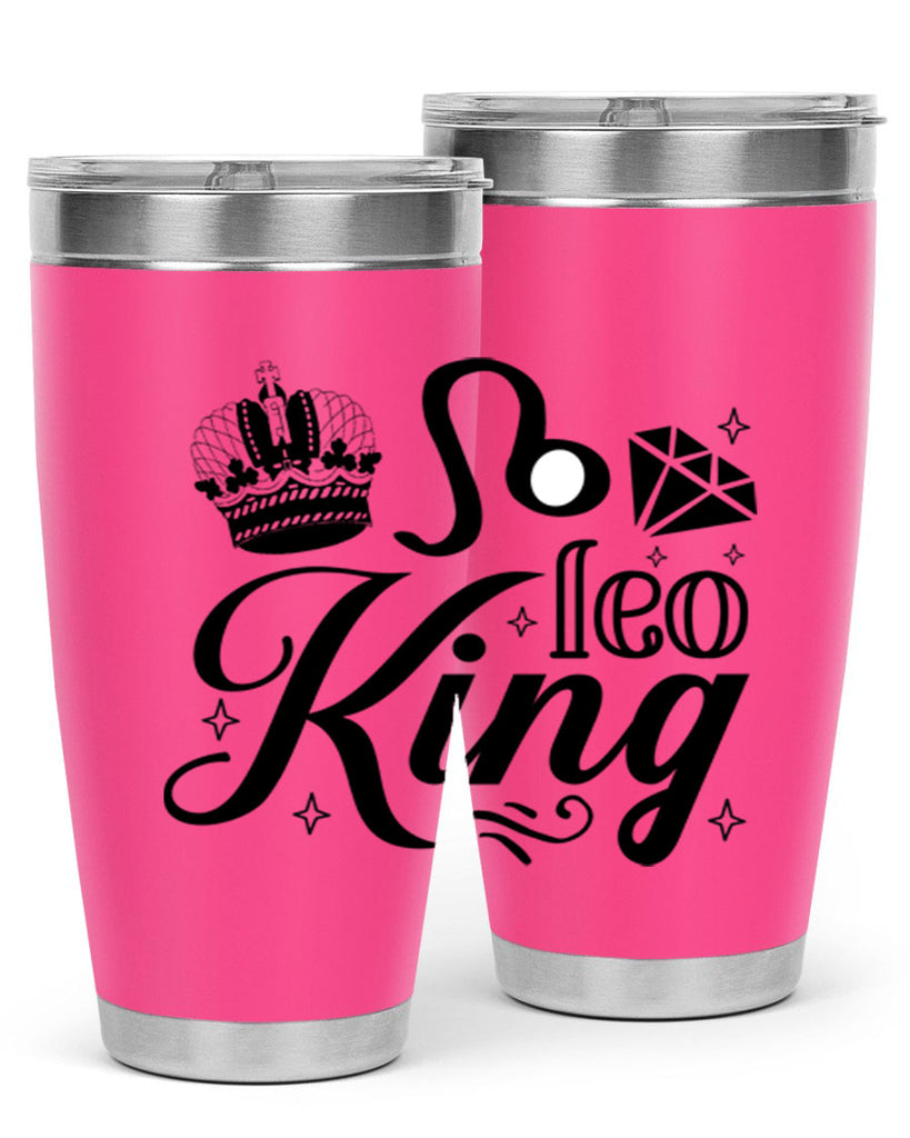 Leo king 290#- zodiac- Tumbler