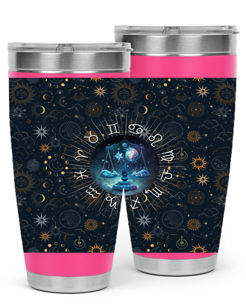 Libra Straight 317#- zodiac- Tumbler
