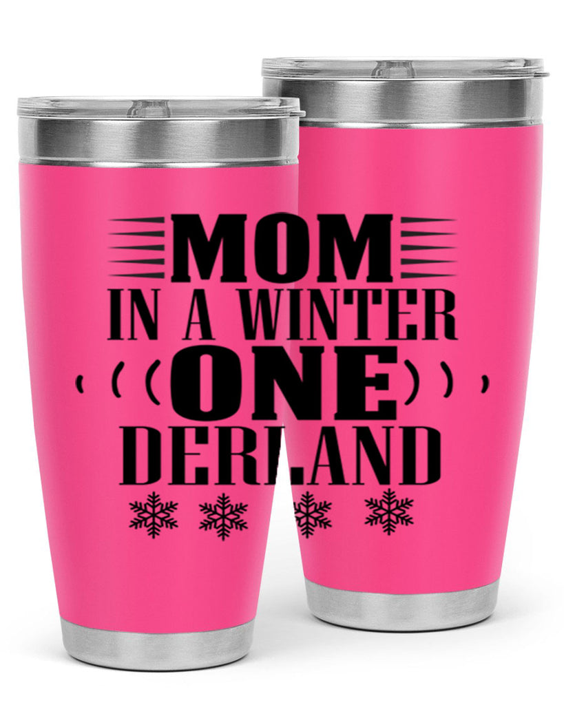 MOM IN A WINTER ONE DERLAND 322#- winter- Tumbler