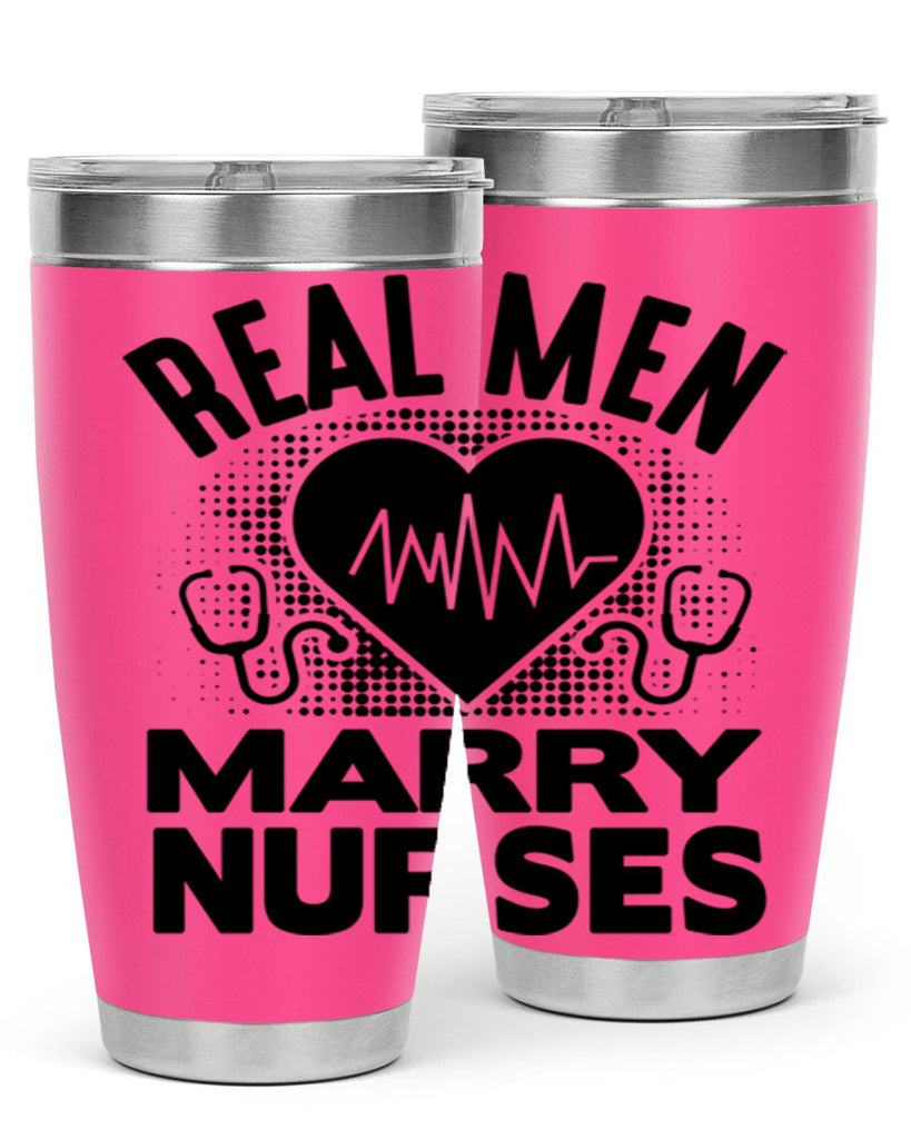 Real men Style 253#- nurse- tumbler
