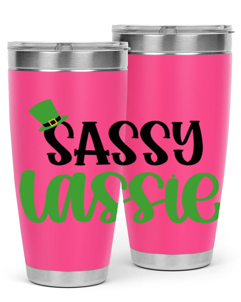 Sassy Iassie Style 34#- St Patricks Day- Tumbler