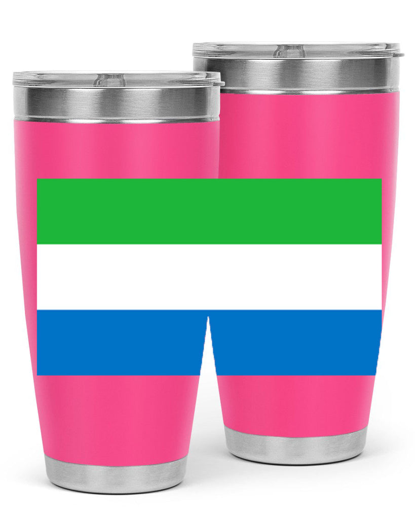 Sierra Leone 42#- world flags- Tumbler