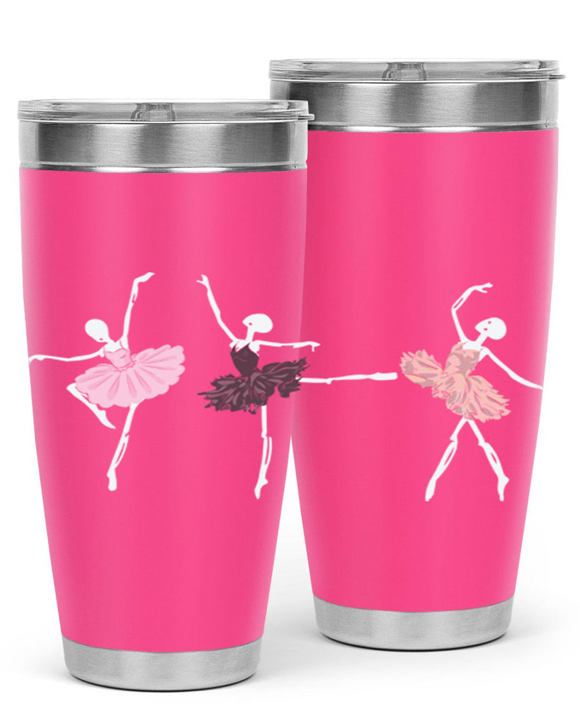 Skeleton Ballerinas Ballet Halloween Ballet 79#- ballet- Tumbler