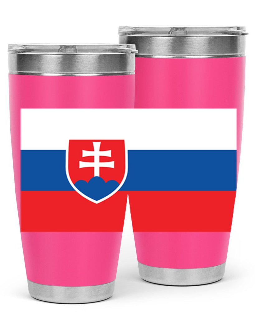 Slovakia 40#- world flags- Tumbler