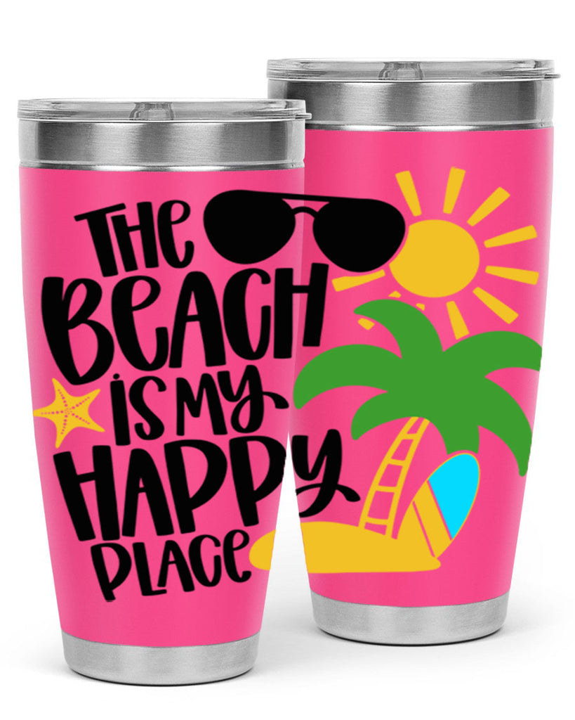 The Beach Is My Happy Place Style 12#- summer- Tumbler