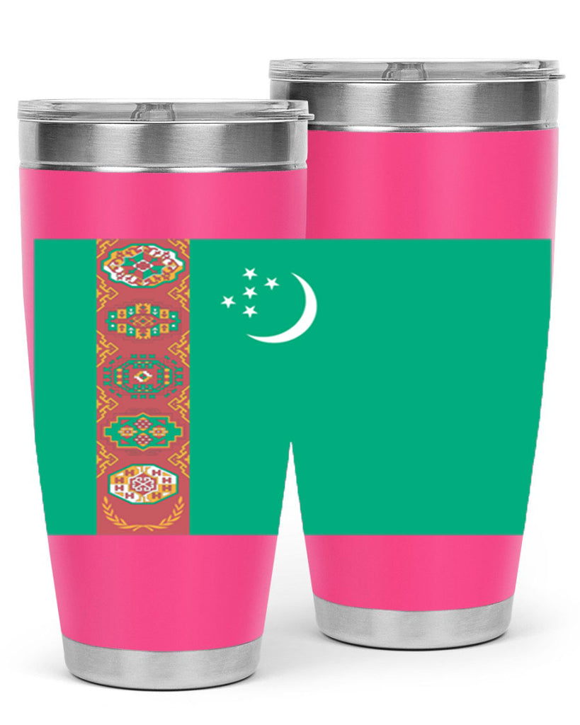 Turkmenistan 16#- world flags- Tumbler
