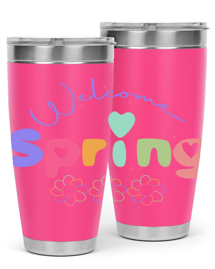 Welcome Spring583#- spring- Tumbler