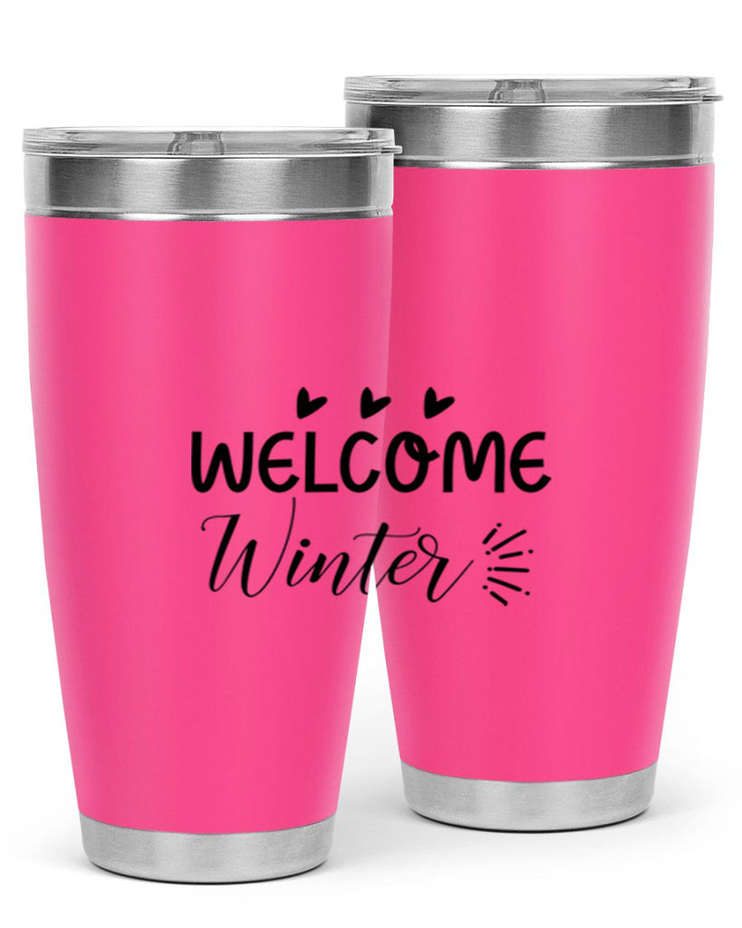 Welcome Winter 475#- winter- Tumbler