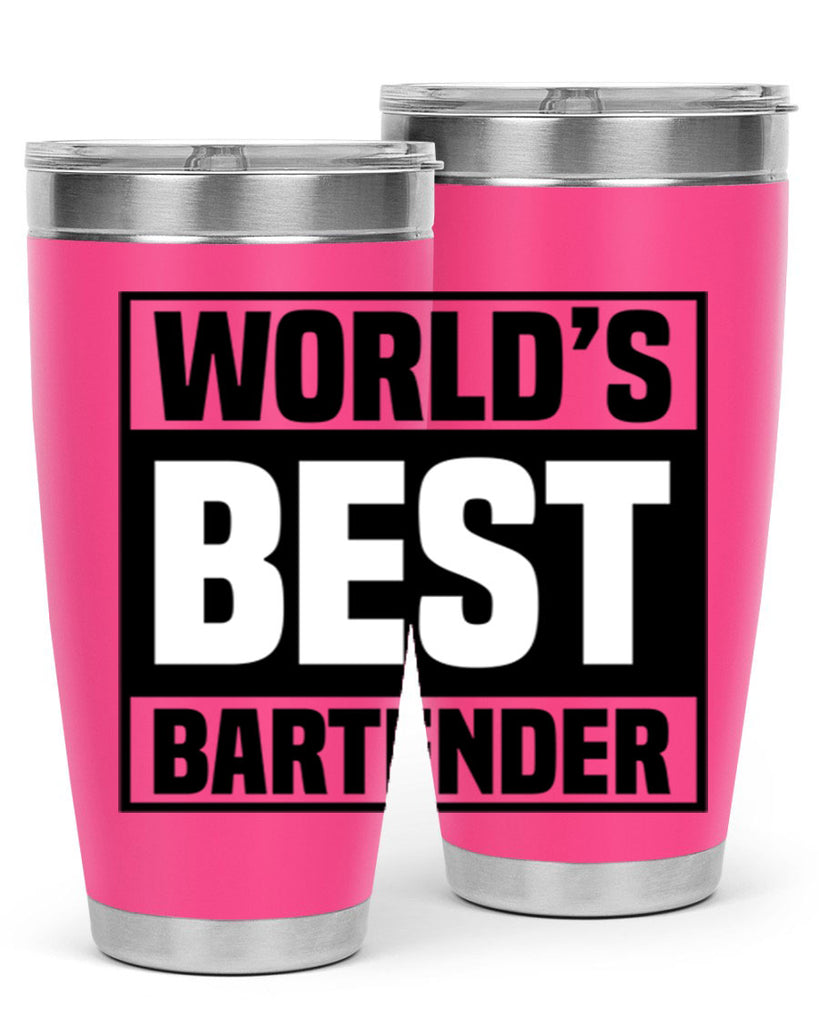 Worlds best Style 8#- bartender- tumbler