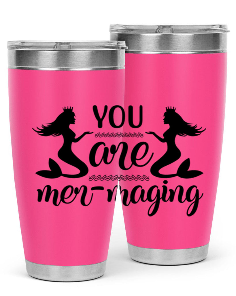 You are mermaging design 686#- mermaid- Tumbler