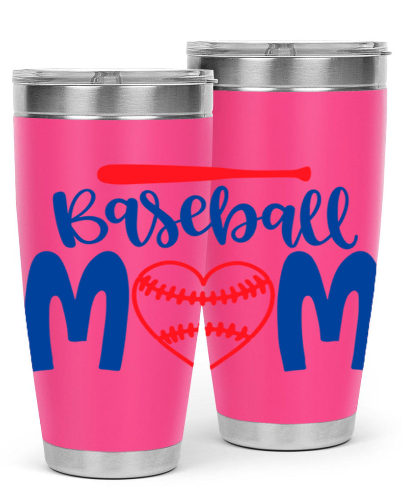 baseball mom 2077#- baseball- Tumbler