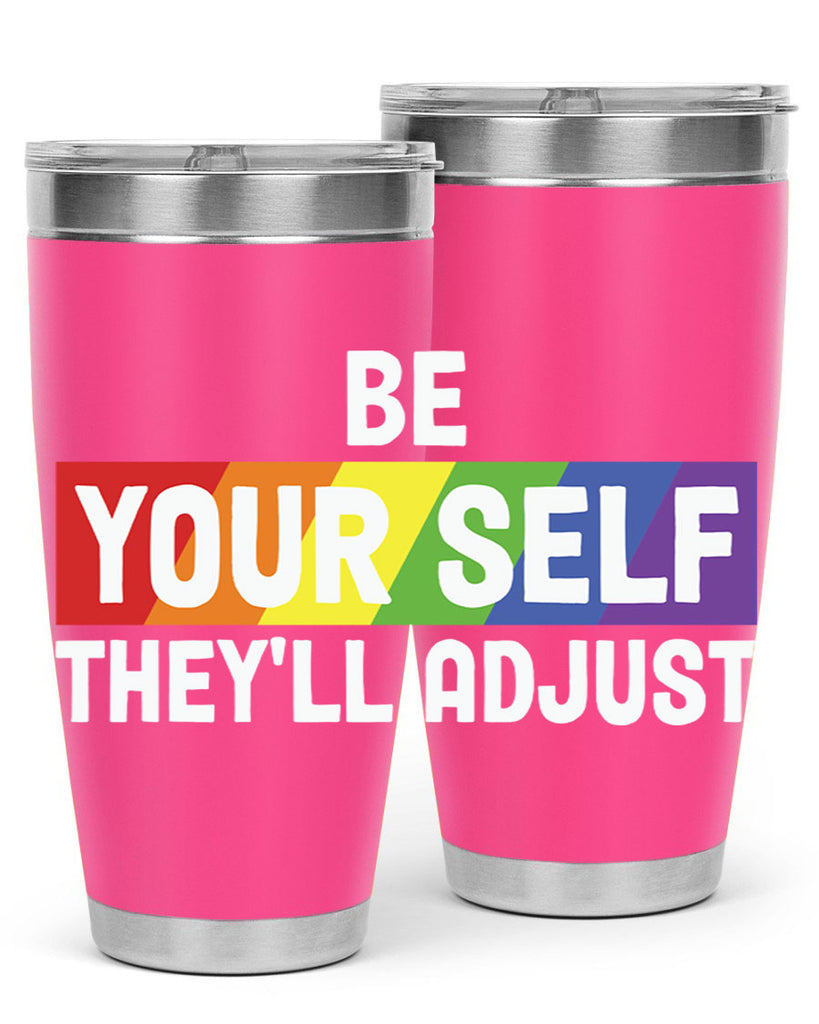 be yourself theyll adjust rainbow lgbt 160#- lgbt- Tumbler