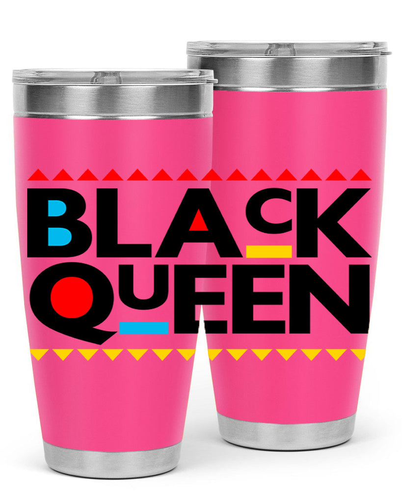 black queen 222#- black words phrases- Cotton Tank