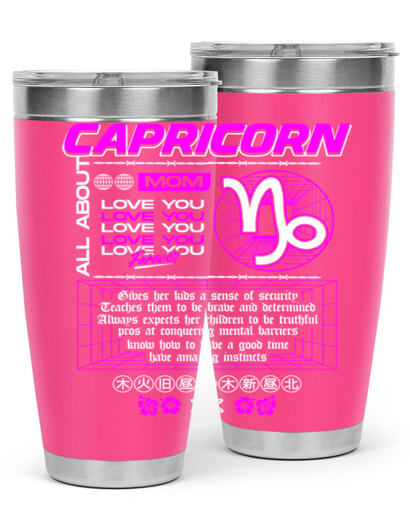 capricorn 208#- zodiac- Tumbler