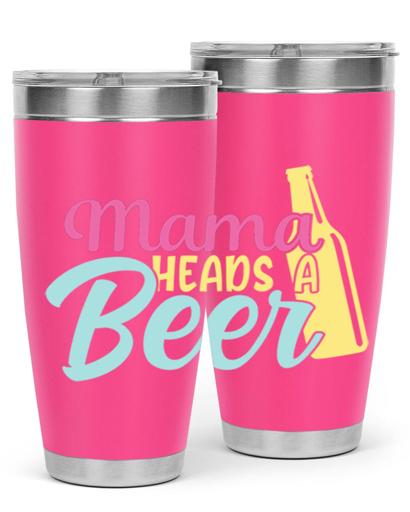 mama heads a beer 124#- beer- Tumbler