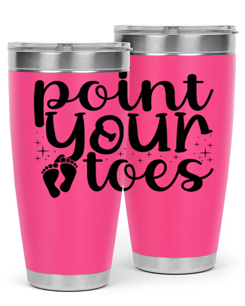 point your toes67#- ballet- Tumbler