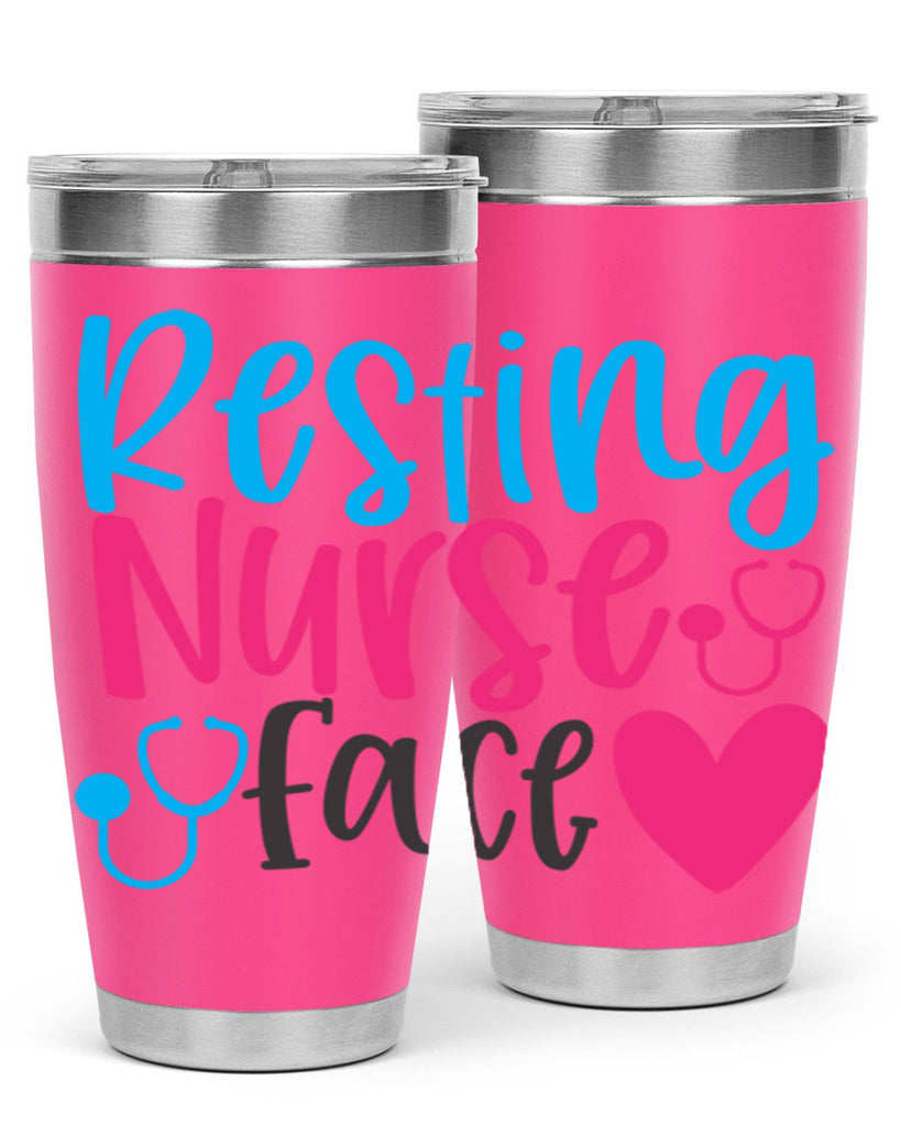 resting nurse face Style Style 56#- nurse- tumbler