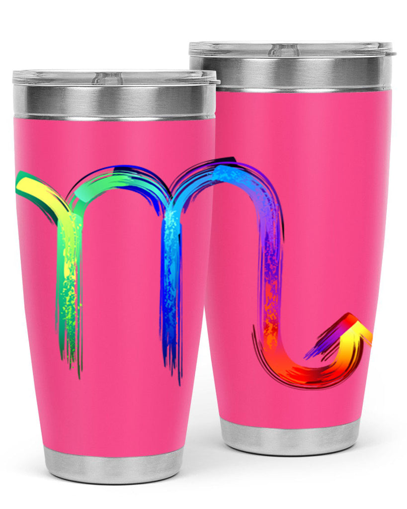 scorpio n 464#- zodiac- Tumbler