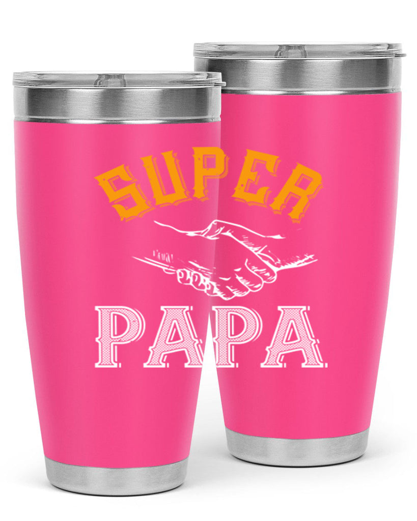 super papa 8#- grandpa - papa- Tumbler