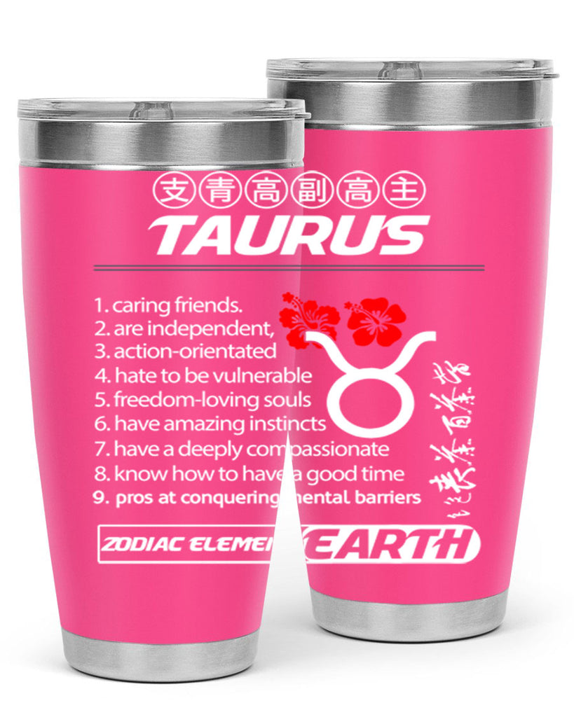 taurus 518#- zodiac- Tumbler